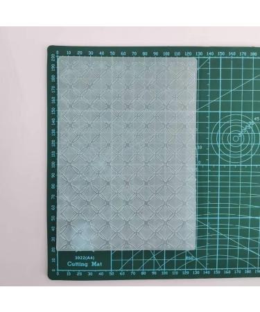 WooYangFun Diamond Grid Embossing Folder - 11x16cm for Card Making & Scrapbooking - Buy Online on GoSupps.com