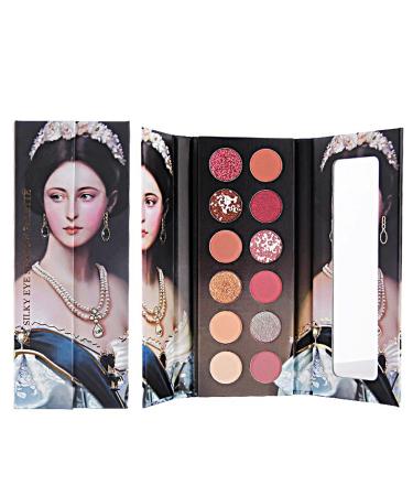 Oil Painting Eyeshadow Palette - Colorful Eyeshadow Palette Neutral Matte Shimmer High Color Eye Makeup Urban Beauty Glitter Eye Shadow