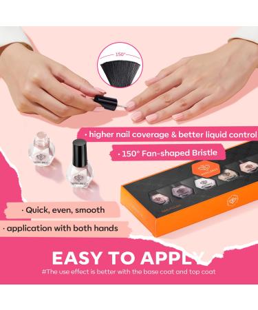 Modelones Nail Polish Set - 6 Neutral Nude Shades for All Skin Tones | Quick Dry DIY Nail Art Ideal Gift for Women & Girls - Buy Online on GoSupps.com