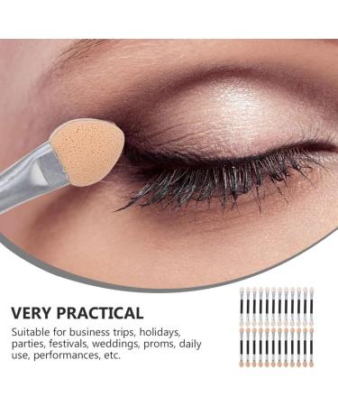 Baluue 72 Pcs Latex Eye Shadow Stick Eyebrow Brush Applicator Eyeshadow Blending Brush Red Eyeshadow Sponge - Buy Online on GoSupps.com