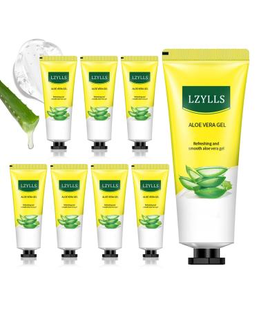 Aloe Vera Gel for Sunburn Relief Hydrating Travel Size Aloe Vera Gel for Face Moisturizing Sunburn Relief After Sun Lotion Fast Absorbing Non-Sticky Cooling Aloe Vera Gel Face Moisturizer