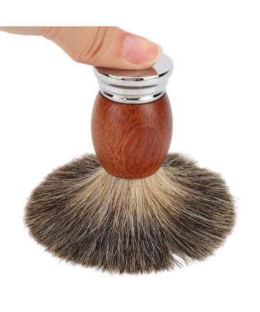 Beard Brush with Wooden Handle - Soft Bristle Men's Shaving & Cleaning Brush for Home & Barbershop - Buy Online on GoSupps.com
