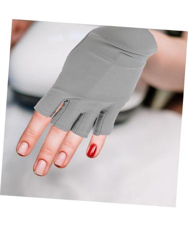 FOMIYES 4 Pairs Manicure Half Finger Gloves Manicure Uv Gloves Anti-uv Gloves for Gel Nails Gel Nail Lamp Uv Gloves Uv Gloves for Gel Manicures Nail Uv Gloves Spandex Daily Use Women's - Buy Online on GoSupps.com