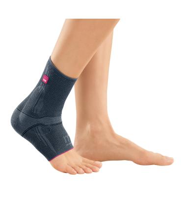 Medi Levamed Knit Ankle Support for Men & Women Silver I I Silver