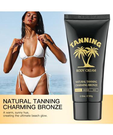 Crsetmyth Selftanning facial cream 60 g selftanning liquid for face and body selftanning lotion instant selftanner for a delicate and natural tan - Buy Online on GoSupps.com