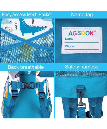 CCJPX Toddler Backpack with Leash - Baby Boys Dinosaur Safety Harness and Small Bag - Buy Online on GoSupps.com