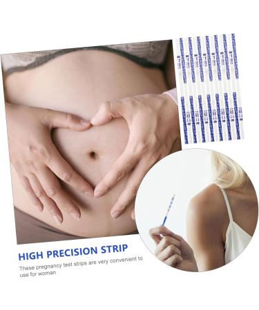 minkissy 50pcs Urine Pregnancy Test Strips Cow Pruebas De Embarazo Midstream Test Stick Pregnancy Urine Cups Pregnant Women Test Strips Plastic Pregnant Woman Household Pregnancy Tests - Buy Online on GoSupps.com