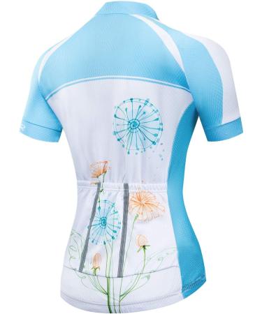 JPOJPO Women's Summer Cycling Jersey - Short Sleeve Bike Shirt for Road Cycling - Size L - Buy Online on GoSupps.com