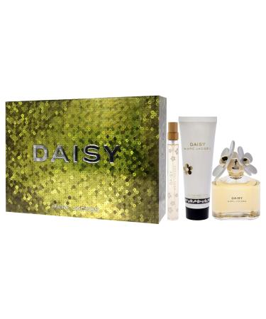 Marc Jacobs Daisy for Women - 3 Pc Gift Set 3.3oz EDT Spray 0.33oz EDT Spray 2.5oz Body Lotion 2.04 Ounce (Pack of 3) - Buy Online on GoSupps.com