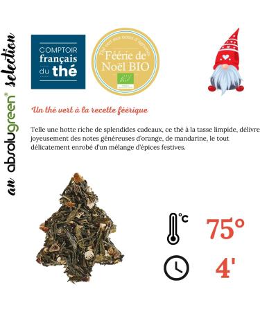 Christmas F rie Green Tea - French Tea - Green tea notes of citrus - Christmas Tea - Maison Fran aise - Loose tea - Buy Online on GoSupps.com