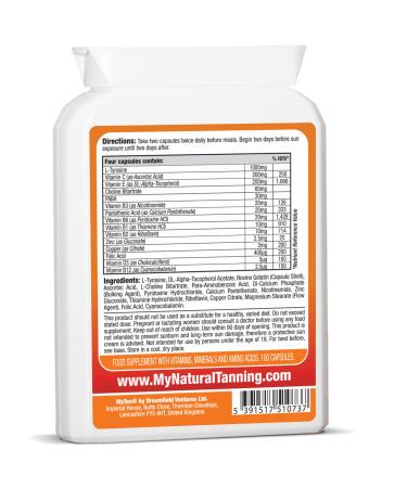 Bronze & Boost Tanning Pills - MyTan Ultimate Tanning Pack | Tan Faster, Darker, Longer - Buy Online on GoSupps.com