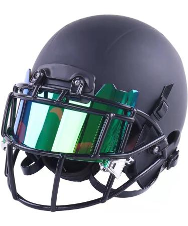 Football Sun Visor  Professional Football Helmet Sun Visor  Shield Suitable for Youth Football Helmet and Adult Football Helmet  Including Sun Visor Clip  ice Hockey Goggles (Helmet is NOT Included) Green - Buy Online on GoSupps.com