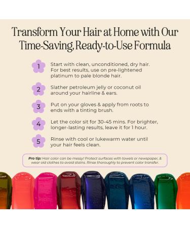 Buy INH Semi Permanent Dark Brown Hair Color - Ammonia Free Vegan No Bleach | 6oz Color Depositing Conditioner - Buy Online on GoSupps.com