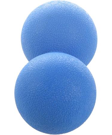 Blue TPE Ball Gym Fitness Ball Portable Massage Ball for Stress Relief Exercise & Improved Blood Circulation - Buy Online on GoSupps.com