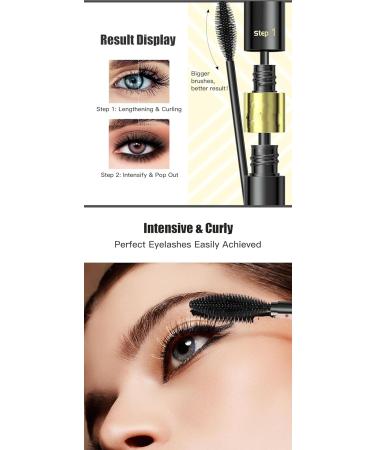  QYKKZAYQ Sunflower Dual Action Waterproof Mascara lengthens sags thickens and lasts over time - Buy Online on GoSupps.com
