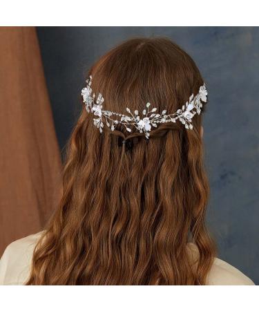 IYOU Shiny Crystal Princess Helmet - Rhinestone Bridal Jewelry & Prom Hair Accessories for Girls Flowers & Bridesmaids - Buy Online on GoSupps.com