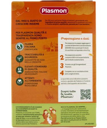 Plasmon Pastina Gemmine 300g 6 months - Buy Online on GoSupps.com