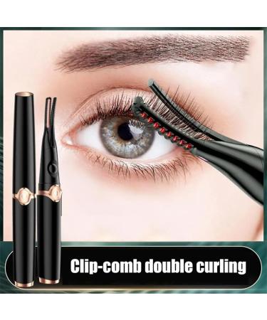 Heated Eyelash Curler Eyelash Curler with Eyelash brush Lash Lift Magic Mascara Electric Heated Eyelash Curler USB Rechargeable Eyelashes Curler Electric Eyelash Tool (Color : White) - Buy Online on GoSupps.com