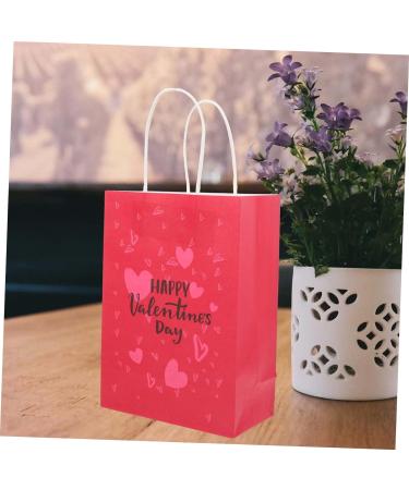 Healeved 40 Pcs Valentine's Day Tote Party Bag Tote Bags for Kids Handheld Heart Gift Bag Jewelry Valentines Party Decorations Supplies Packing Pouches Candy Favor Bags Souvenir - Buy Online on GoSupps.com