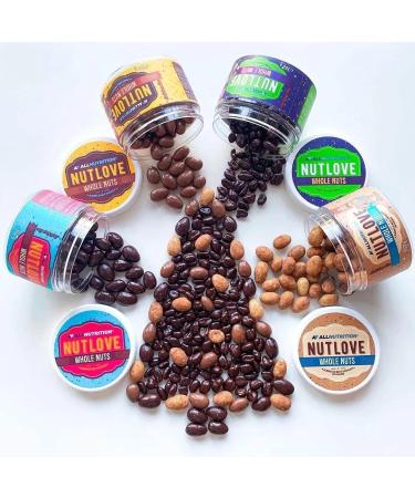 Allnutrition Nutlove Whole Nuts Almonds In Milk Chocolate300G - Buy Online on GoSupps.com