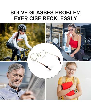 Colexy 10 Pairs Anti-Slip Silicone Ear Pads for Glasses | Soft Round Stoppers for Reading & Sports Glasses - International Shipping Available - Buy Online on GoSupps.com