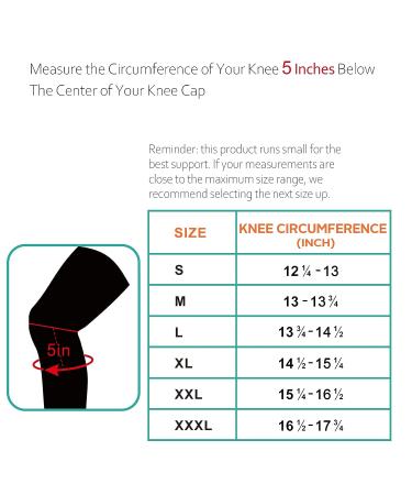 aismile Hinged Knee Brace with Side Stabilizers for Meniscus Tear & Arthritis Pain - X-Large Black - Buy Online on GoSupps.com