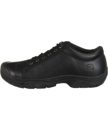 Men's Black Non-Slip Kitchen Shoes - Size 10.5 | PTC Oxford Low Height Design - Buy Online on GoSupps.com