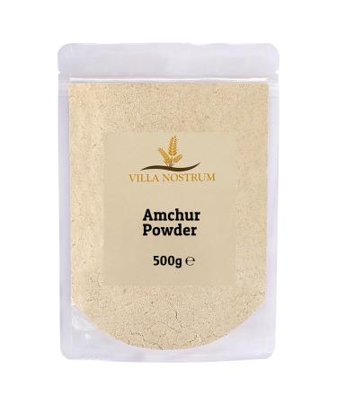 Amchur Powder (Dried Mango Powder) 500g by Villa Nostrum