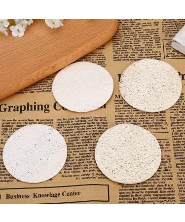 50 Pcs Natural Loofah Sponge Exfoliator Scrubber Pads for Face & Body Cleansing - Buy Online on GoSupps.com