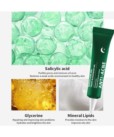 Anti Acne Removal Cream - Acne Treatment Spot and Blackheads Treatment - Day & Night Acne Gel Set - Moisturizing Skincare Fade Acne Spots Oil Control Shrink Pores - For All Skin Types 2x30ml - Buy Online on GoSupps.com