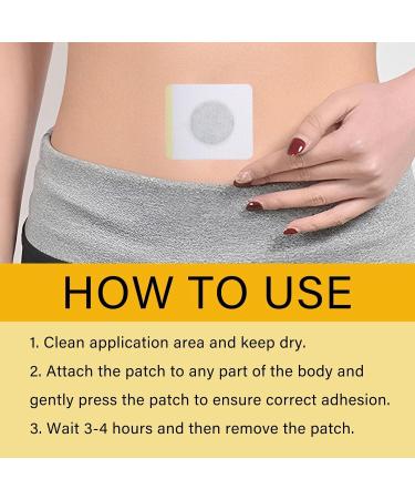 Bees Veins Lymph Drainage Slimming Patches - 5 Pack Body Shaping Stickers for Women | International Shipping - Buy Online on GoSupps.com