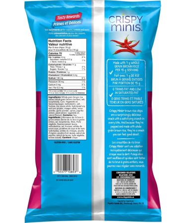 Crispy Minis Sweet Chili Flavour Brown Rice Chips Multi-Pack 100g (Pack of 12) Sweet Chili 8.33 g (Pack of 12) - Buy Online on GoSupps.com