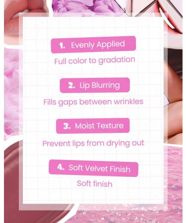 AMTS Webtoon True Beauty - 04 Dear Jasmine | High Pigment Liquid Lipstick | Long-Wearing & Non-Sticky | Korean Beauty Product - Buy Online on GoSupps.com