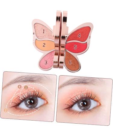FOMIYES 3 Pcs Eyeshadow Palette Creamy Eyeshadow Glitter Eye Shadow Cheek Blusher Girl High Pressure Tray 1 count (Pack of 1) As Shown 2x3pcs - Buy Online on GoSupps.com