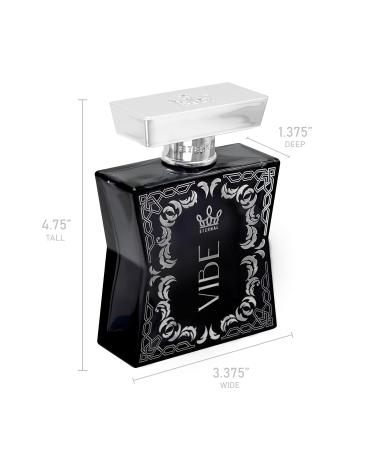 Eternal Vibe EDP Inspired by Legend Red 3.4 oz (100ml) Long-lasting Vegan Clean Ingredients Cologne Spray 2000 sprays per bottle - Buy Online on GoSupps.com