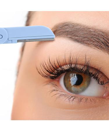 VICASKY Lot de 10 Tondeuses Sourcils Pliables en Acier Inoxydable Bleu Rasoirs Sourcils Portables et Pr cis pour Femmes Taille Compact pour Voyage et Entretien Quotidien - Buy Online on GoSupps.com