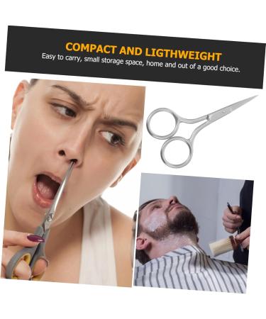 Beatifufu Compact Beauty Scissors Wearresistant Eyebrow Trimmer Grooming Scissors - Buy Online on GoSupps.com