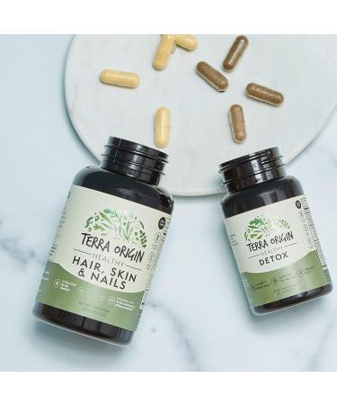 TERRA ORIGIN Detox Cleanse Probiotics 30 Veggie Capsules | 5B CFU | Metabolism Booster with Licorice Root, Amla Fruit, Senna Leaf, Ginger Root | Natural Digestive Support - Buy Online on GoSupps.com
