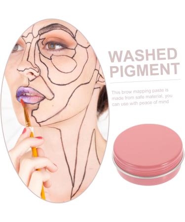 FOMIYES Tools Eyebrow Mapping Brow Mapping Paste Eyebrow Cream Black Can Painting Brow Cream Washable Miss 5x5cm As Shown 1 - Buy Online on GoSupps.com
