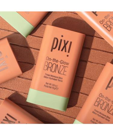 Pixi On-the-Glow Bronze | Hydrating Tinted Moisture Bronzer Stick with Ginseng & Aloe Vera | Paraben-Free | 19g | International Shipping Available - Buy Online on GoSupps.com