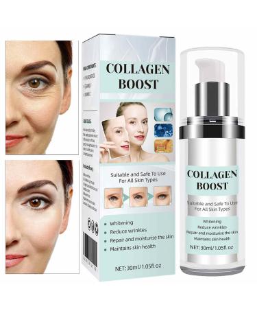 leryveo Collagen Face Cream - 1.05 FL.oz Collagen Boost Anti Aging Moisturizer - Anti-Aging Moisturizer, Firming Face Cream, Anti-Wrinkle Anti-Aging Day Cream for Face