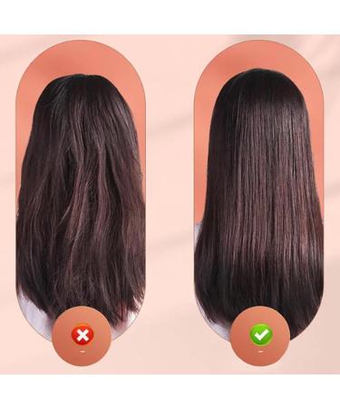 Hair Curler 2 in 1 Hair Styling Tool Purpose Cordless Curling Wand Lightweight Portable Travel Essentiials Hair Waver for Curly Or Straight Hair Straightening and Curling White - Buy Online on GoSupps.com