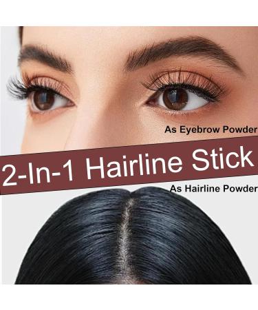 Instantly Hairline Shadow Root touch up dark brown can make hair fluffy light natural and quickly revitalize hair - Buy Online on GoSupps.com