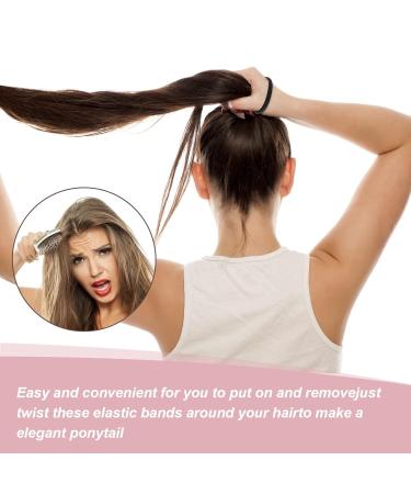 Buy Cobee 100 Pieces Hair Ties for Women - Elastic Ponytail Holders & Hair Accessories (Black White Gray) | Durable & Stylish - Shop Now! - Buy Online on GoSupps.com