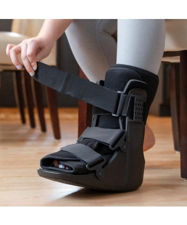 BraceAbility Short Walking Boot - Orthopedic Medical Walker for Broken Toe Sprained Ankle Metatarsal Stress & Post-Op Support | Left/Right Foot - Fits Men & Women (M - Buy Online on GoSupps.com