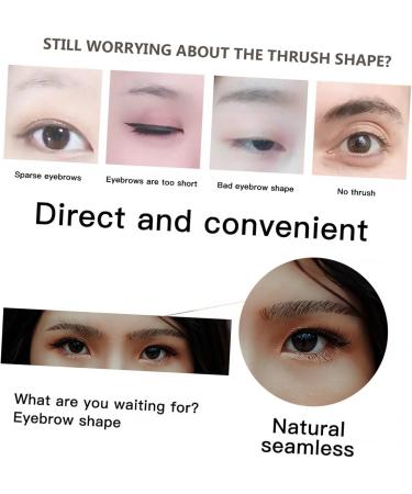FRCOLOR 15 Sheets Eyebrow 3d Sticker Lady Tools Natural Eyebrow Shaper Eyebrow Stickers Like Real 4d - Buy Online on GoSupps.com