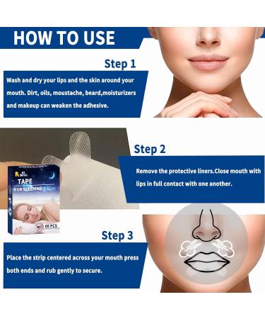 Gentle Transparent Micropore Tape 60PCS | Breathable Latex-Free Skin-Friendly for Pain-Free Removal - Buy Online on GoSupps.com