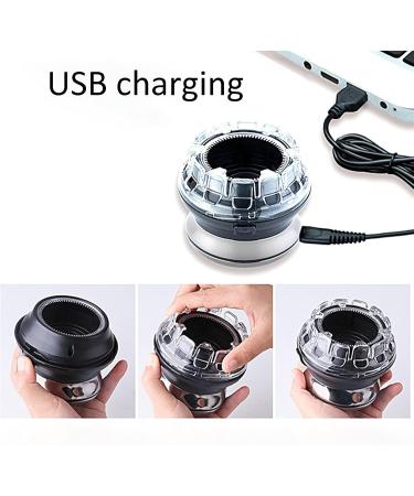 Hair Trimmer Steel Bald Head Shaver 360 Flying Saucer Blade High for Barber Shop for Home - Buy Online on GoSupps.com