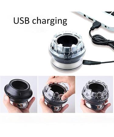 Buy Cordless Rechargeable Electric Head Shaver for Bald Men - Waterproof Razor Grooming Kit | Perfect Travel Gift - Buy Online on GoSupps.com