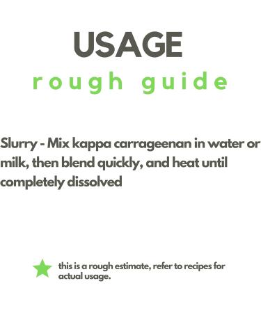 Kappa Carrageenan Powder (50g) by Elo's Premium| Packaged In Canada| 100% All-Natural Vegan Thickener Stabilizer Gelling Agent| Non-GMO Vegan Non-MSG & Keto| Food Grade Kappa Carrageenan for Vegan Cheese Tofu Pudding & More - Buy Online on GoSupps.com
